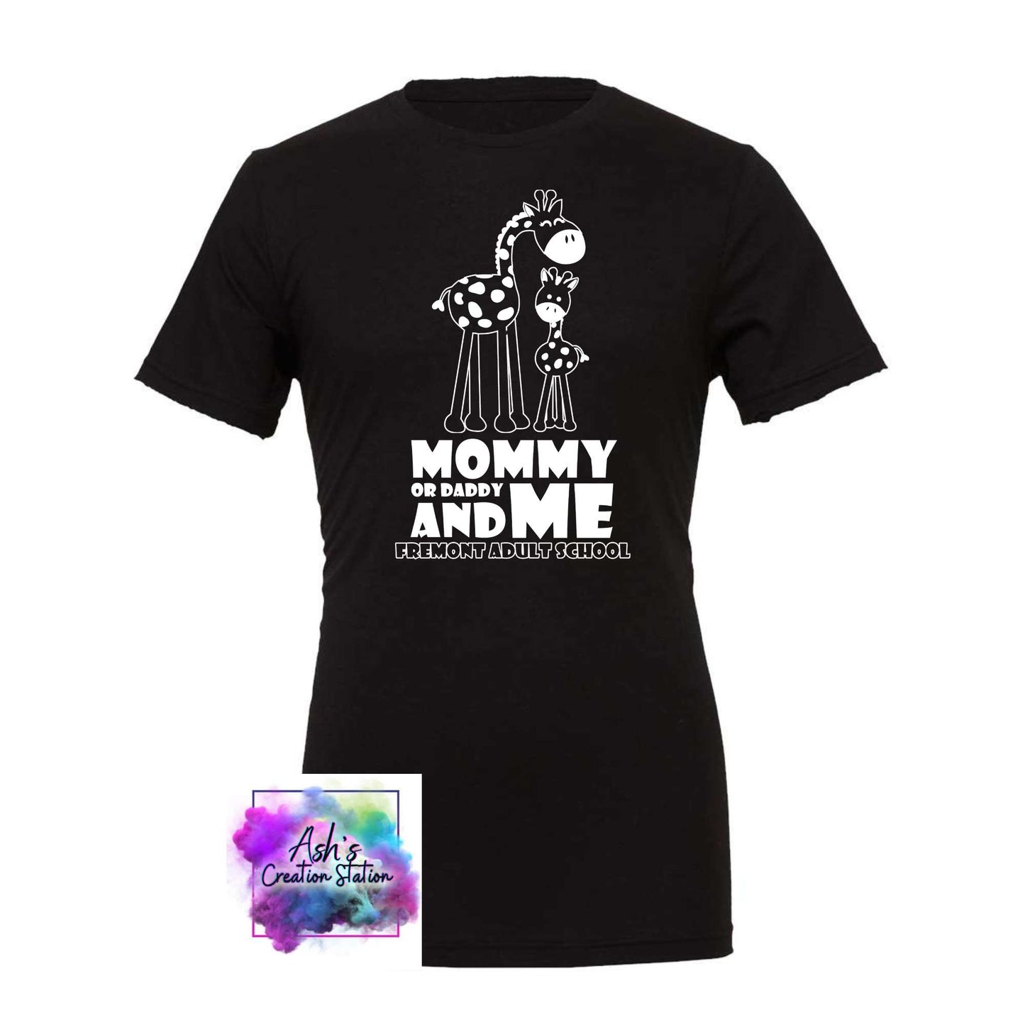 Mommy or Daddy & Me - FACE Tshirts