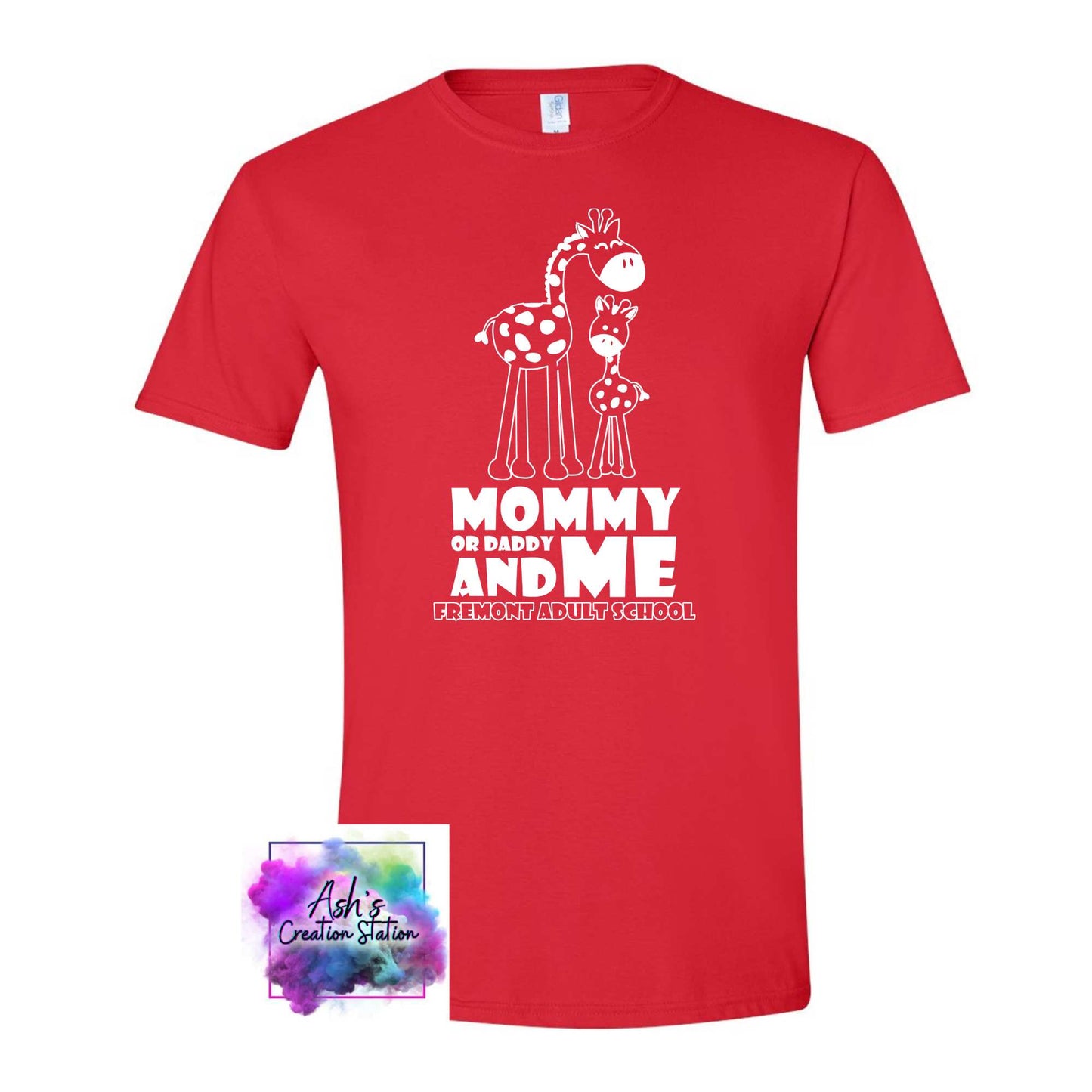 Mommy or Daddy & Me - FACE Tshirts