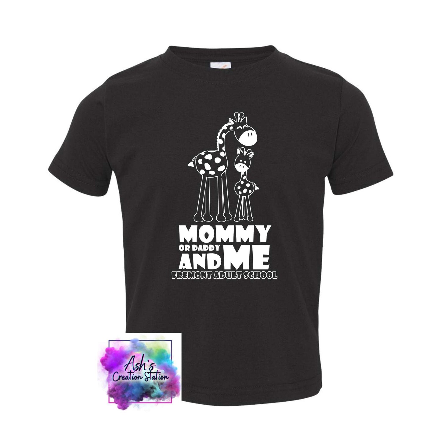 Mommy or Daddy & Me - FACE Tshirts