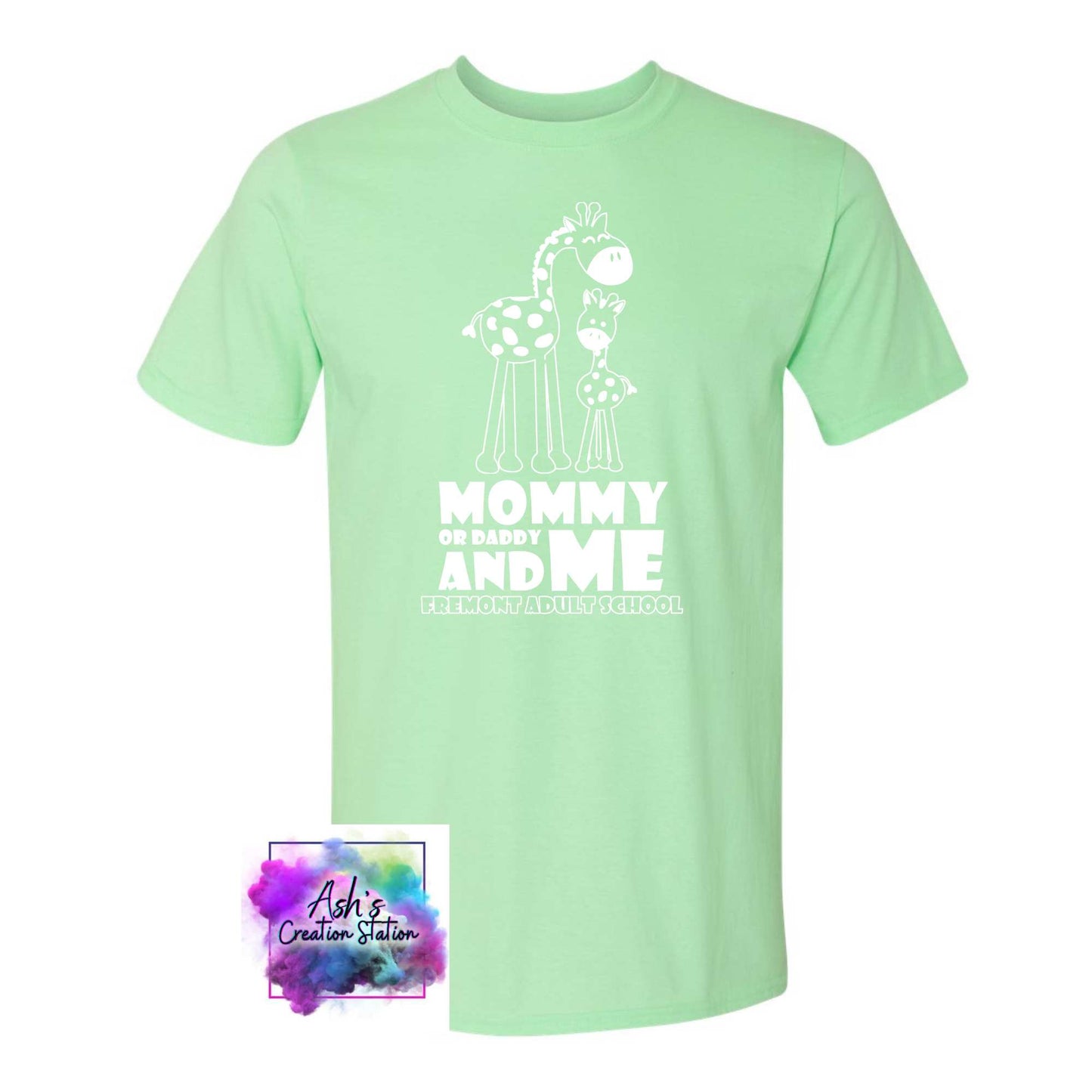 Mommy or Daddy & Me - FACE Tshirts