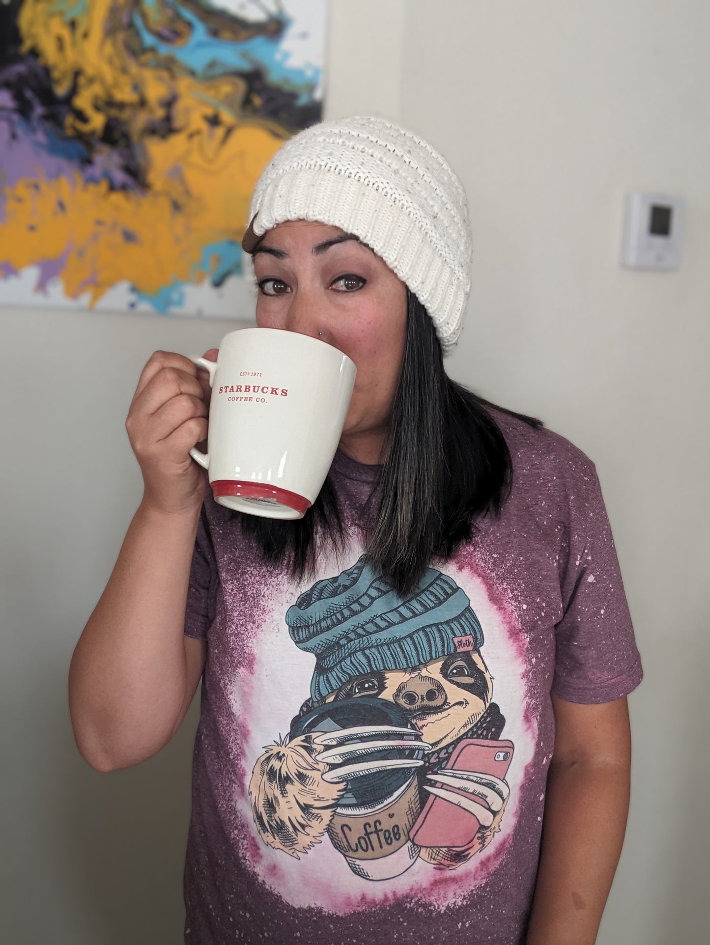 Fall Sloth Vibes Tshirt