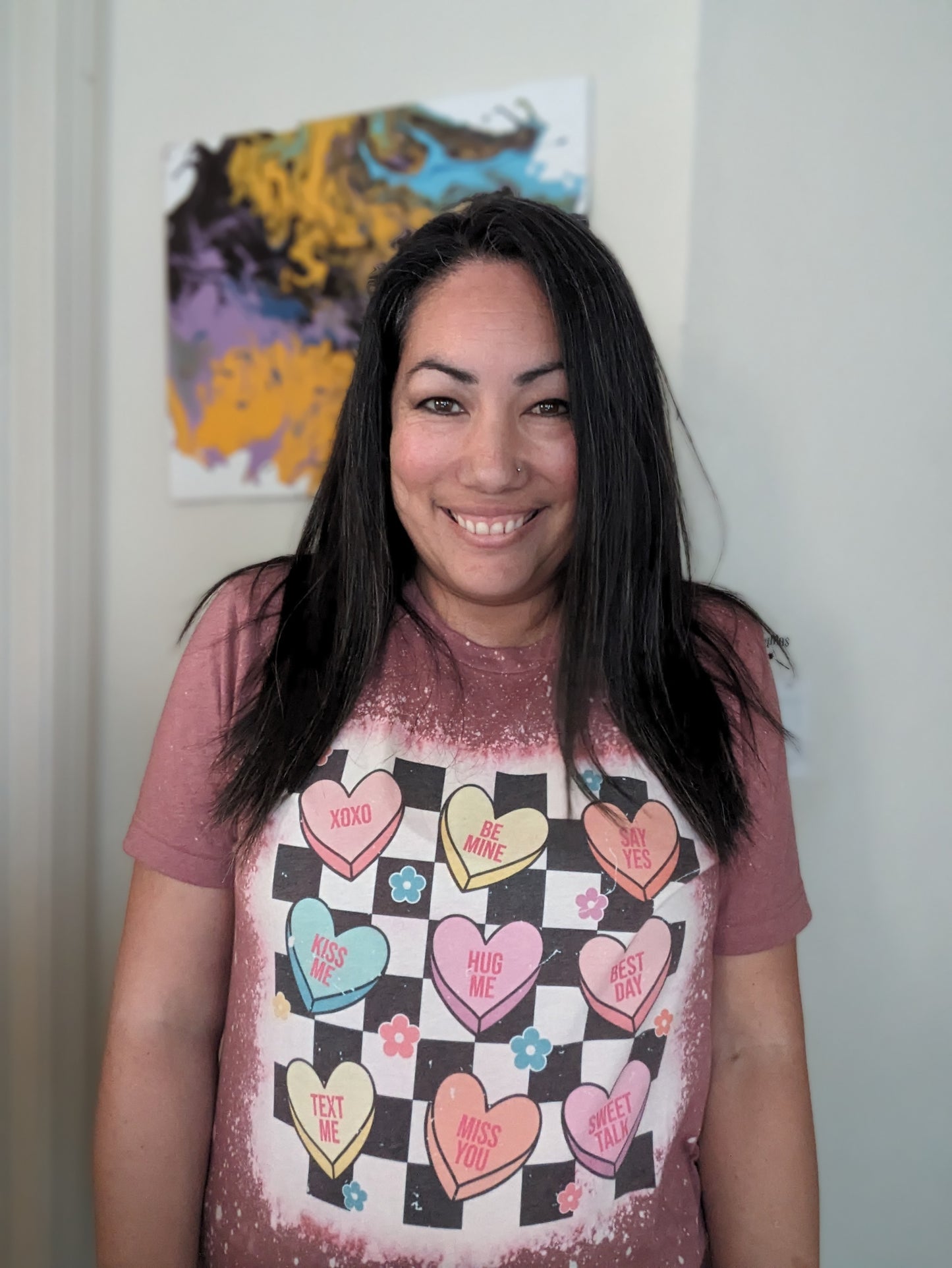 Candy Hearts Bleach Tshirt