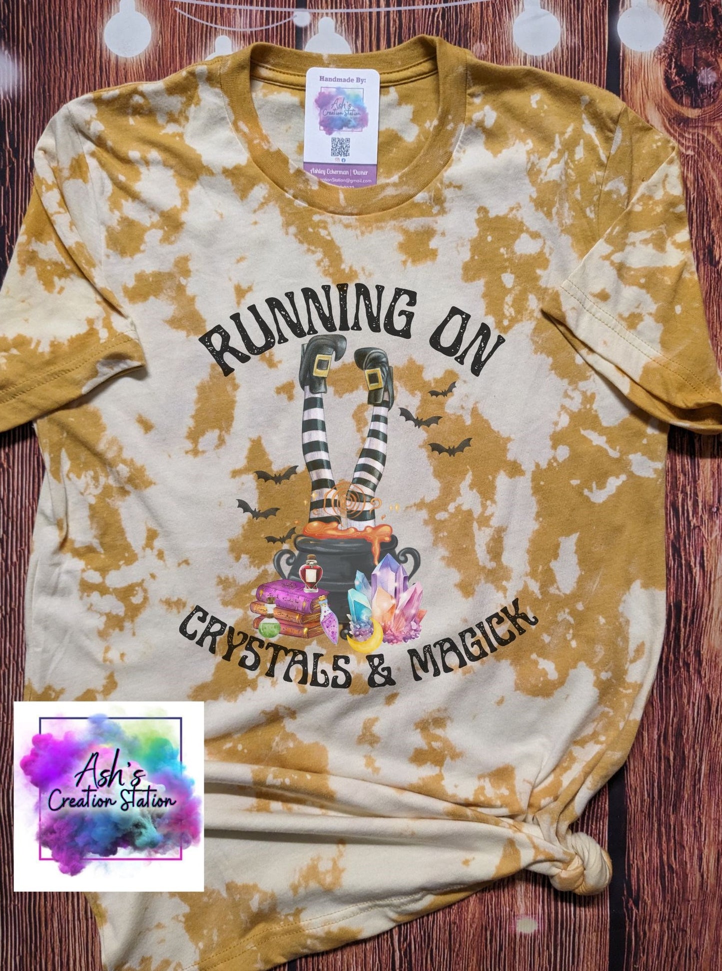 ESE - Running on crystals Fall Tshirt