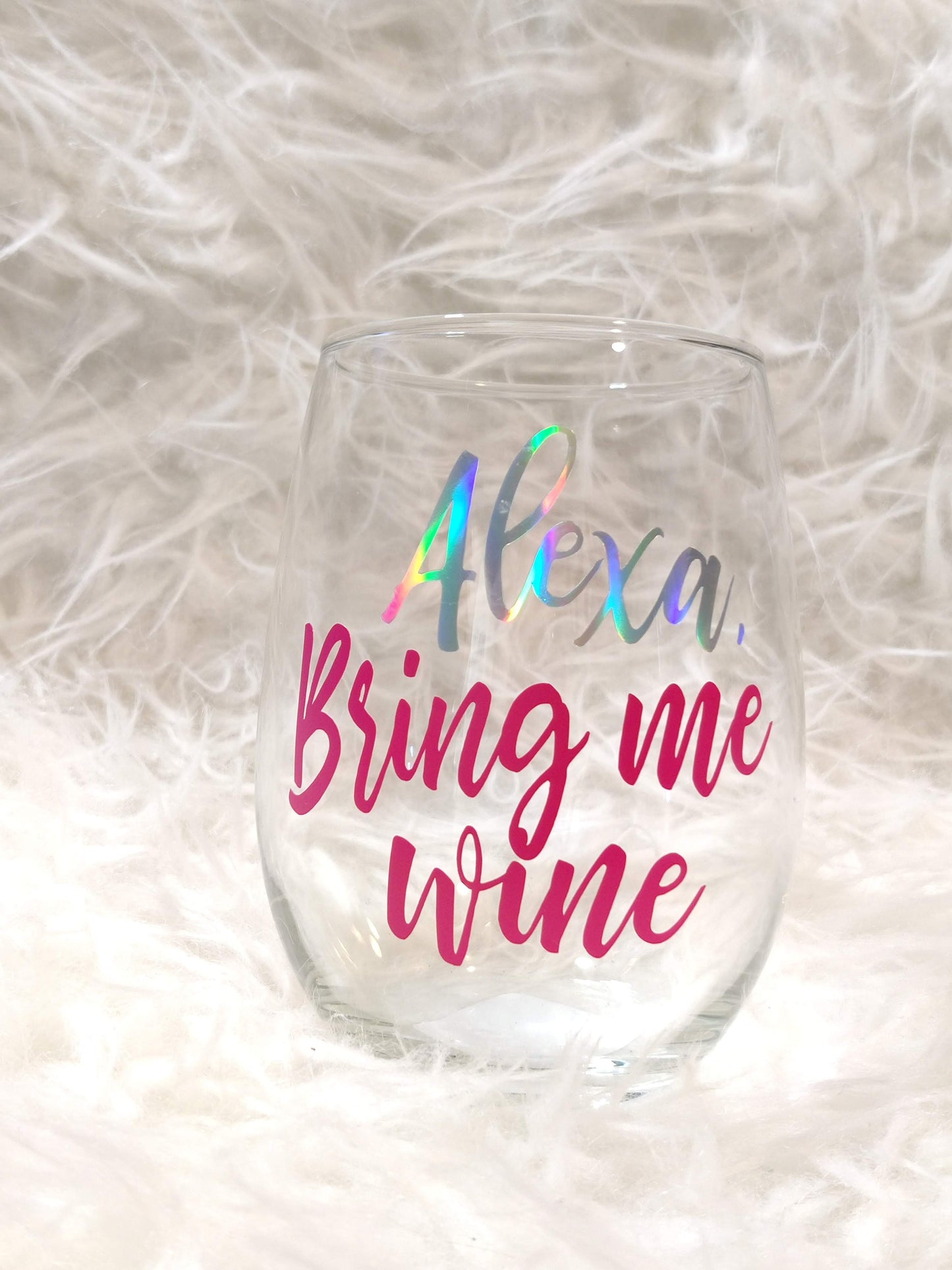 Bring me more wine Wine Glass