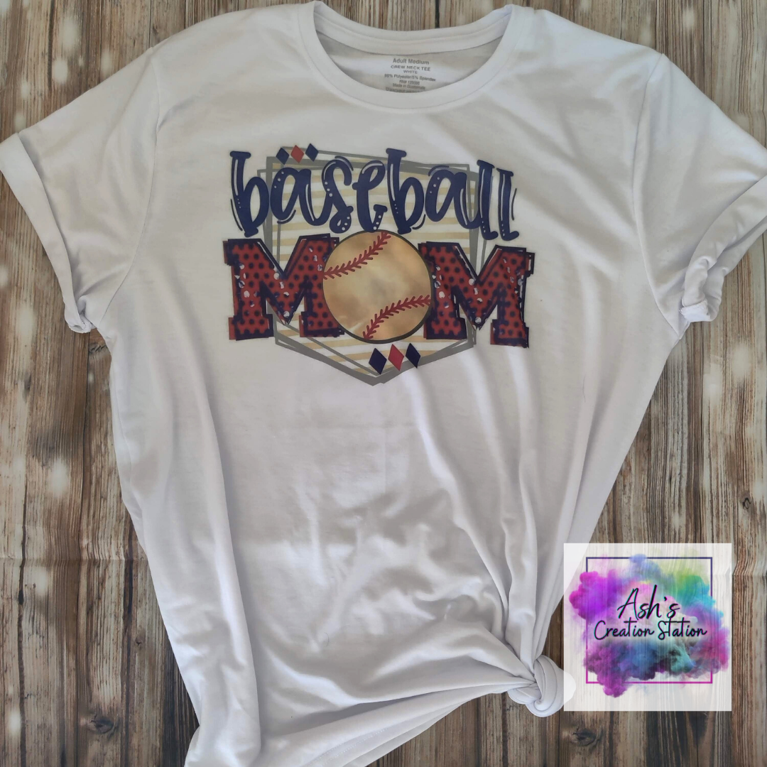 Baseball Mom Tshirts