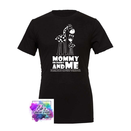 Mommy or Daddy & Me - FACE Tshirts