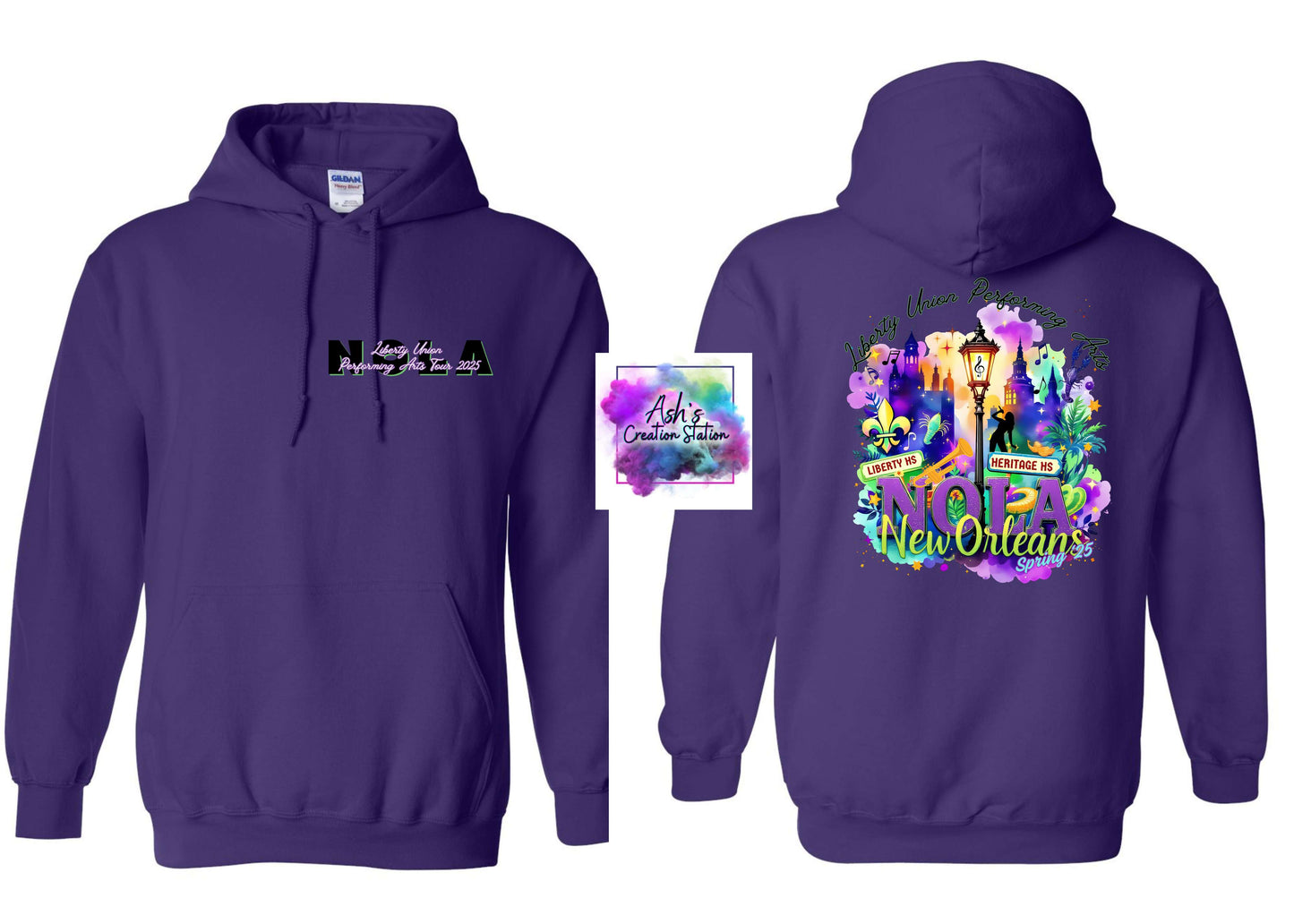 Liberty Union NOLA Tour 2025 Hoodie