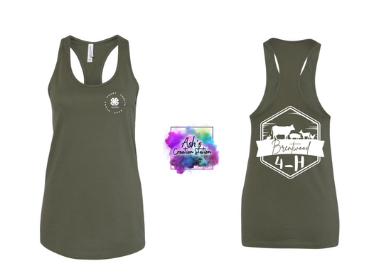 Brentwood 4-H Racerback Tanktop