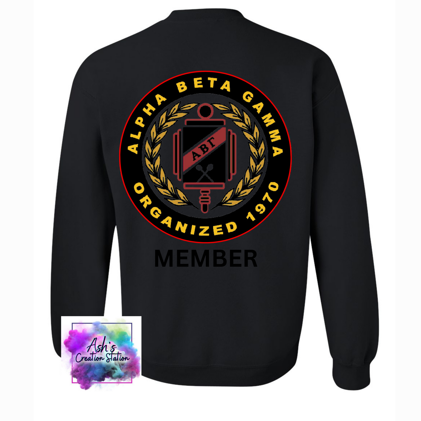 Alpha Beta Gamma Crewneck Sweatshirt