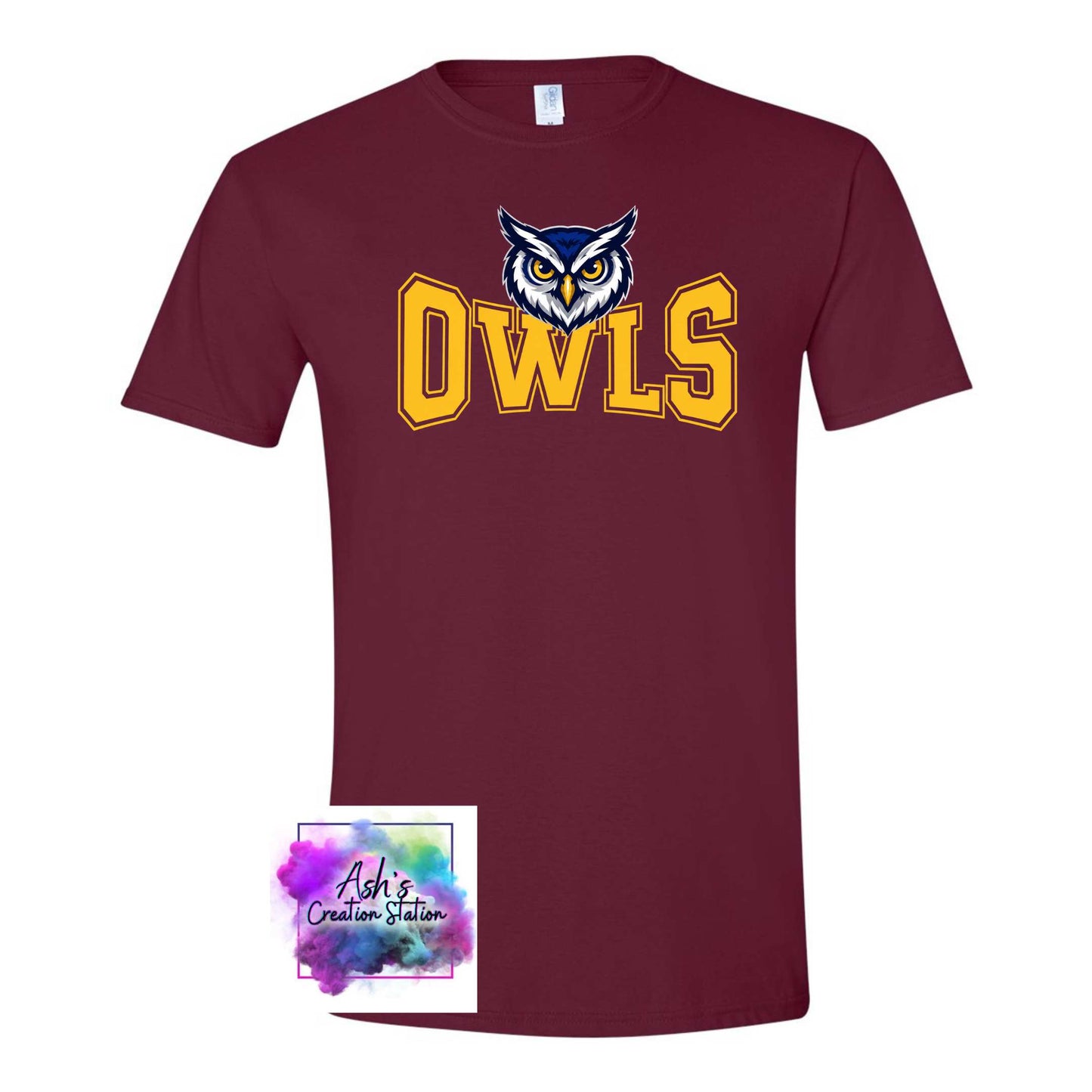 MCB - Maroon OWLS Tshirt