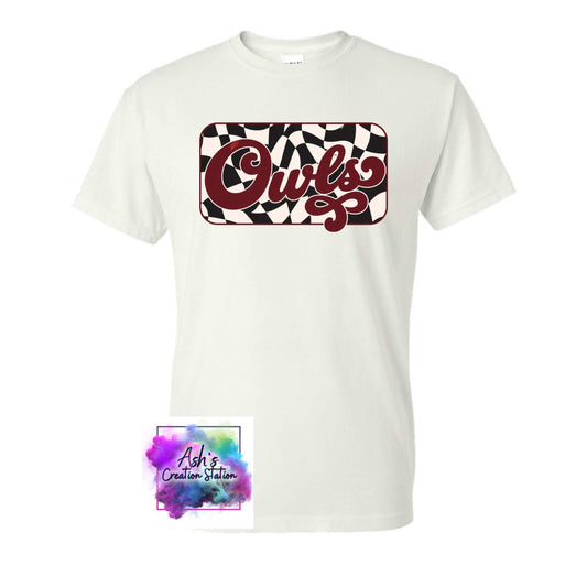 MCB - White Owls Tshirt