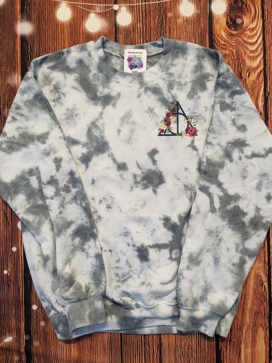 HP Inspired Tye Dye crewneck sweater