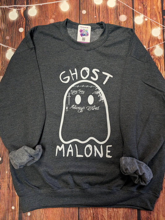 Ghost Malone Crewneck Sweatshirt