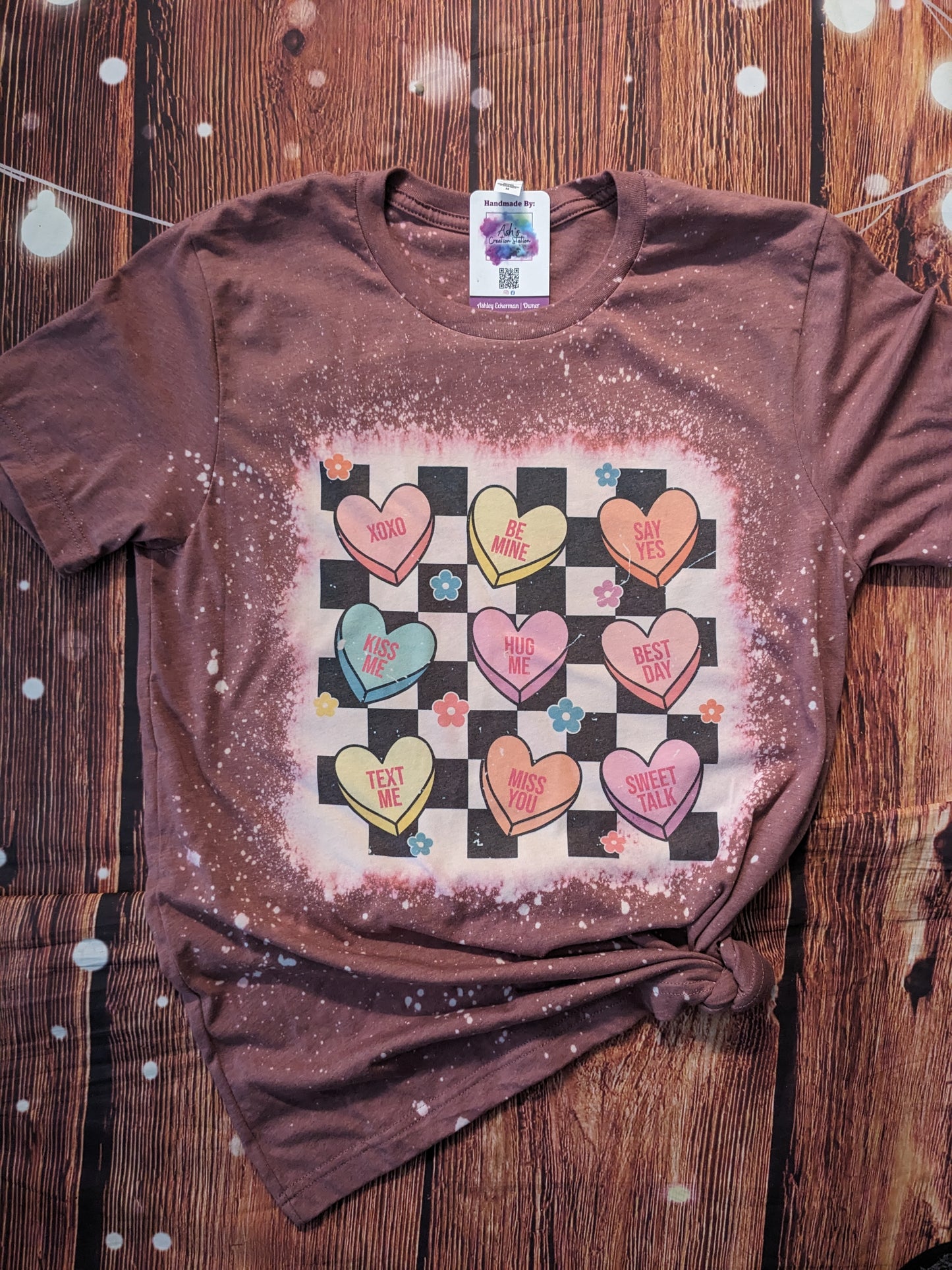 Candy Hearts Bleach Tshirt