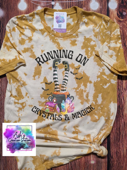 ESE - Running on crystals Fall Tshirt