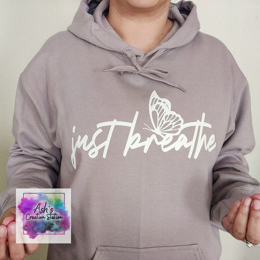 Just Breathe Hoodie