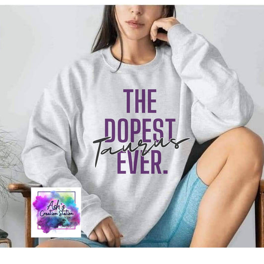Dope Taurus Crewneck sweater