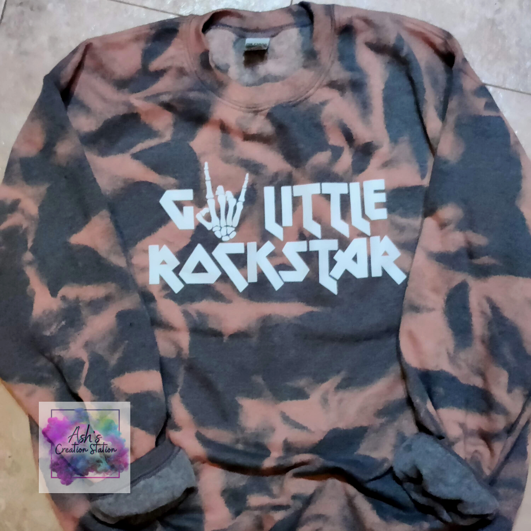 YOUTH Go Little Rockstar Crewneck Sweater