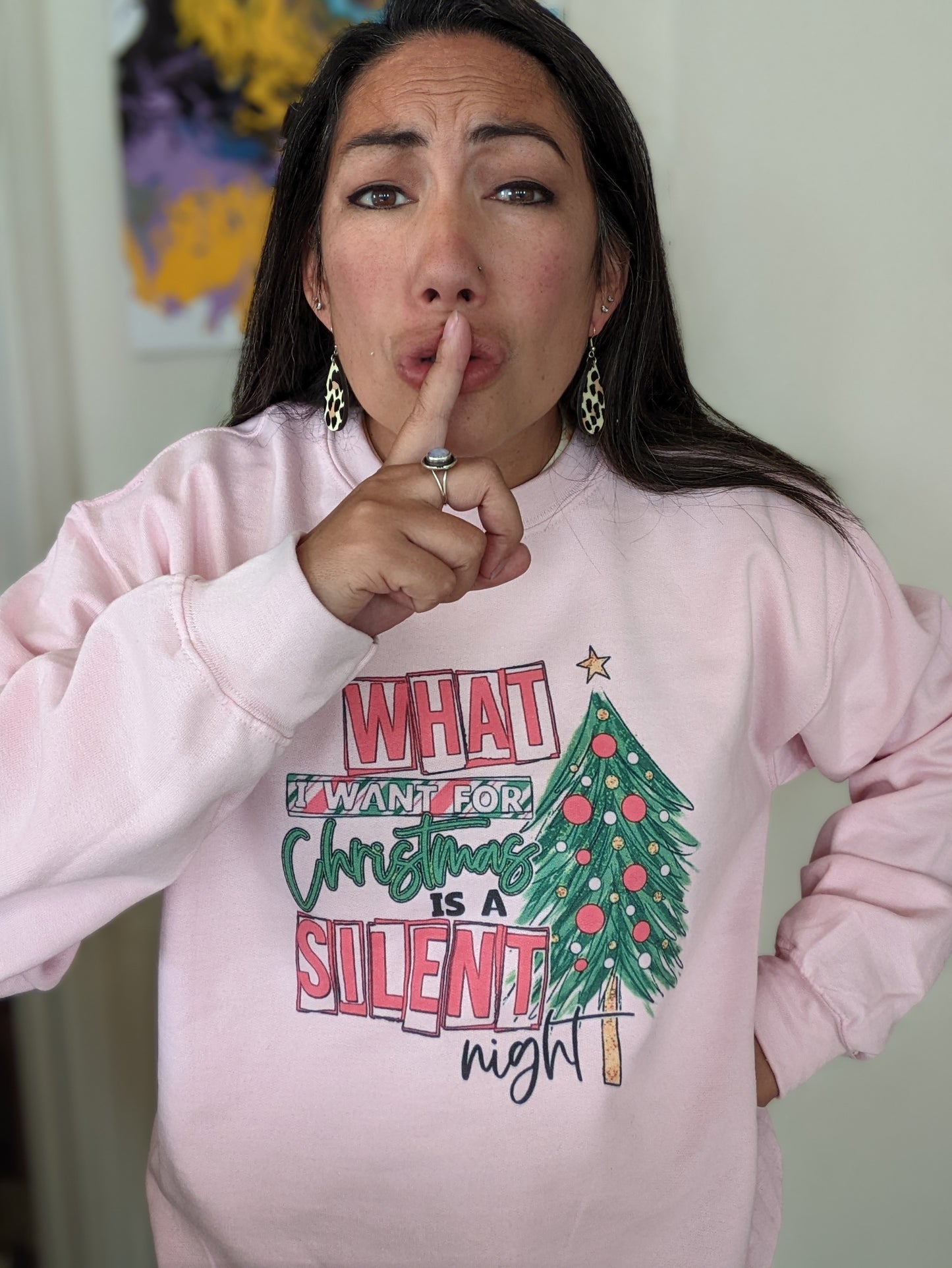 Silent Night Crewneck Sweater