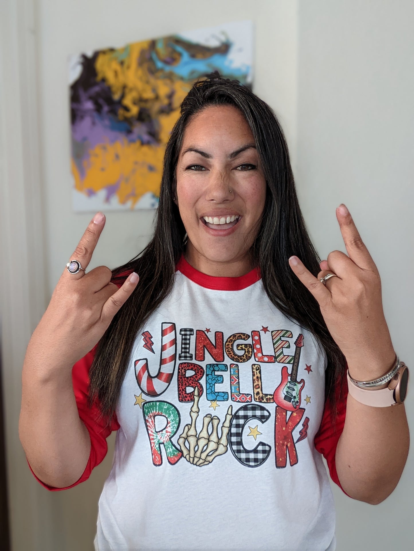 Jingle Bell Rock Baseball T