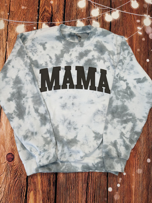 Mama Tye Dye Crewneck Sweatshirt
